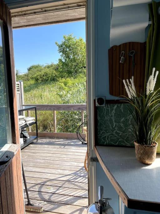 Fjordhytten. Rebuild Train Wagon From 1937. Apartment Odense Luaran gambar